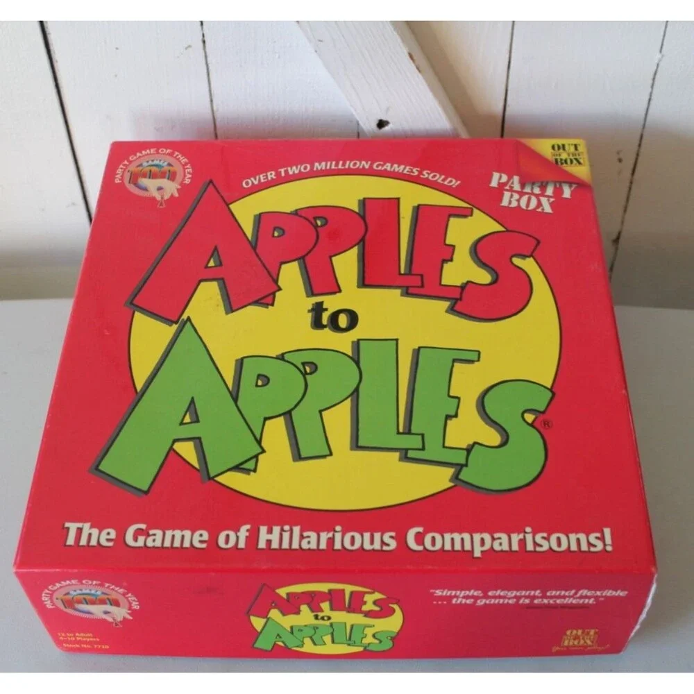 Apples To Apples Party Box Game The Game of Hilarious Comparisons Fun Game 12+
